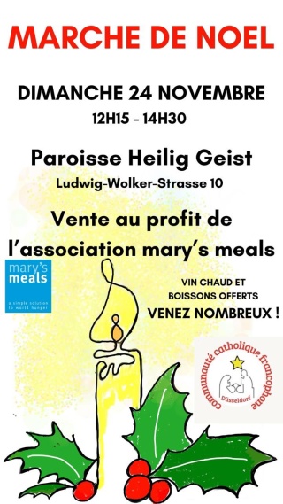 Marché de Noel Plakat